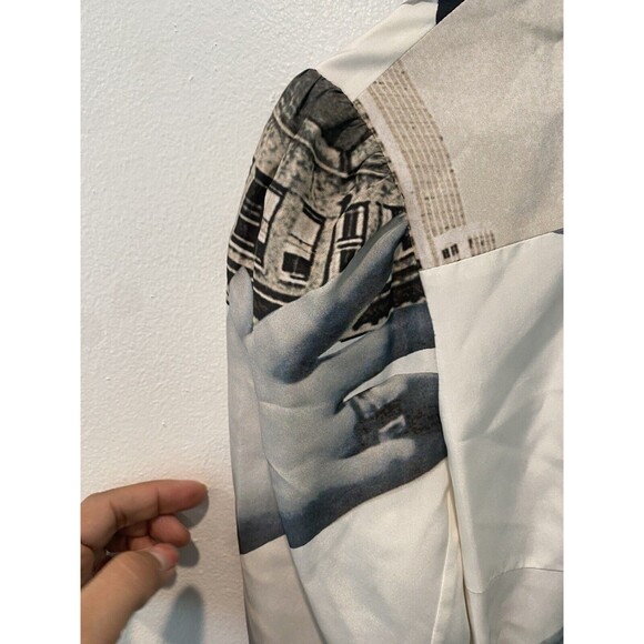 Carven Fashion Collections ModaOperandi New York City Silk Dress Size 40 - Picture 5 of 13